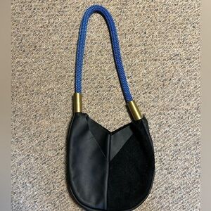 wildwood oyster co small black tote/crossbody.